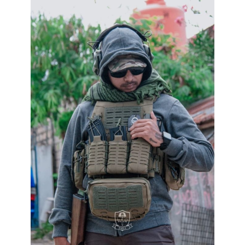 Bodyvest Durhaim Green Chitto