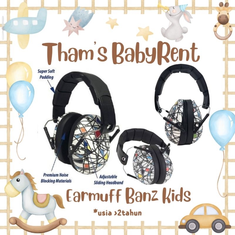 Sewa Earmuff Baby Banz Kids
