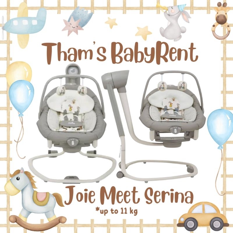 Sewa Joie Meet Serina - Sewa Bouncer - Bouncer Serina