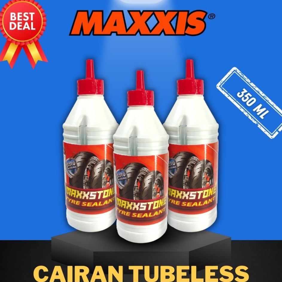 bs CAIRAN BAN TUBELESS MAXXSTONE 35ML  CAIRAN TAMPAL BAN  CAIRAN BAN TUBLES  CAIRAN TUBLESS  TAMPAL 