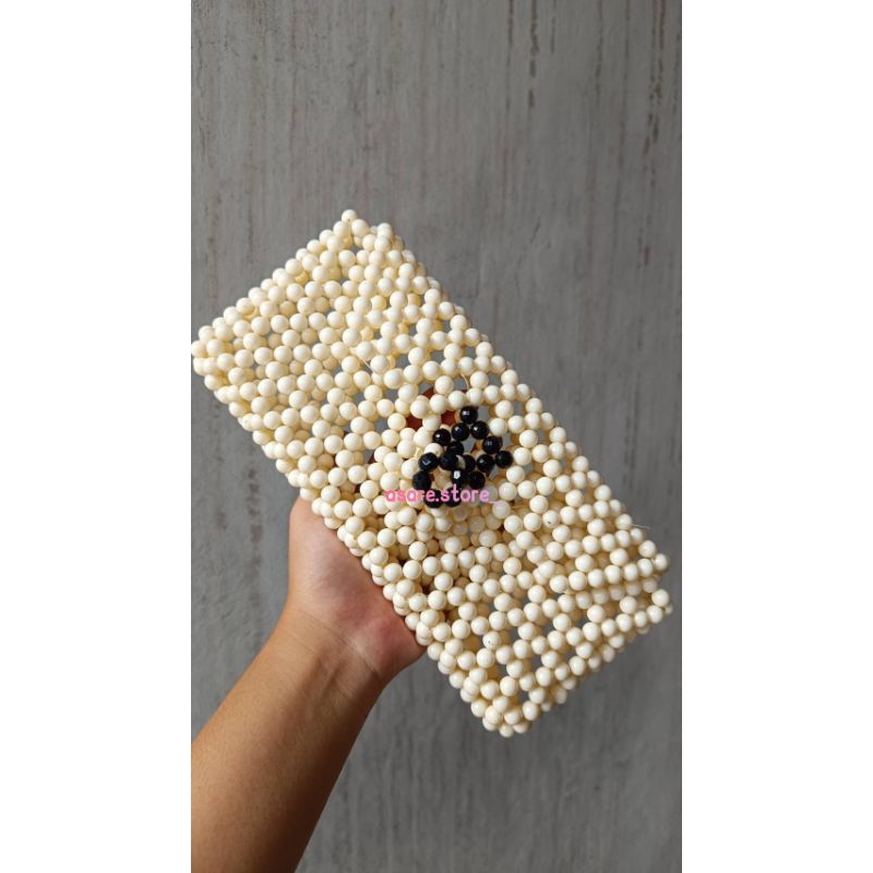 Tas Manik-Manik Clutch Manik-Manik Tas HP Manik-Manik