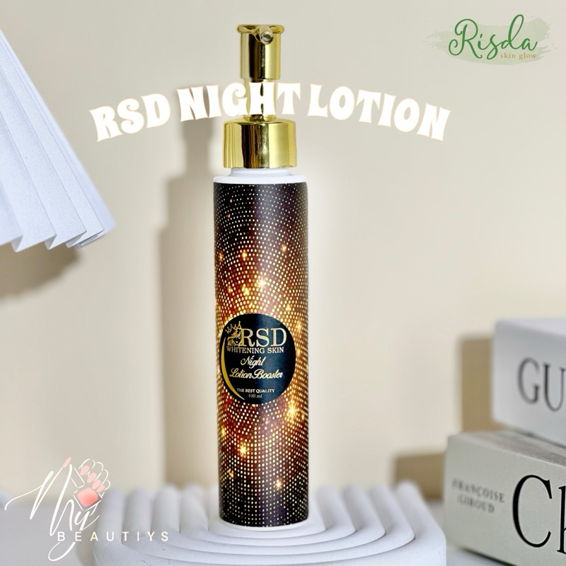 MYBEAUTIYS RSD NIGHT LOTION BOOSTER pemutih badan pencerah badan bpom original 100% penghilang bekas