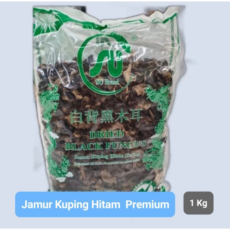 

Jamur Kuping Hitam Premium Kemasan 1 Kg