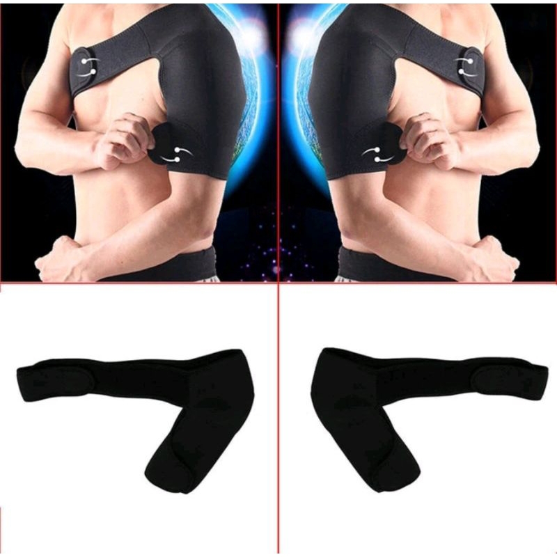Deker pelindung penyangga Bahu shoulder brace Alat cedera Bahu