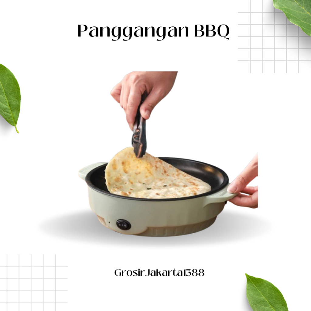 Grill Pan Anti Lengket Bbq Grill Pan / Panggangan Anti Lengket Panggangan Listrik Panggangan Bbq