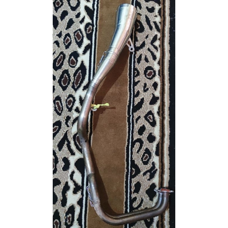 Knalpot R9 GP Series Original Ninja250Fi Lama