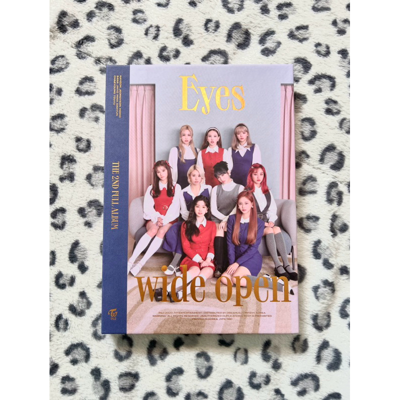 ALBUM ONLY TWICE EWO EYES WIDE OPEN SANA