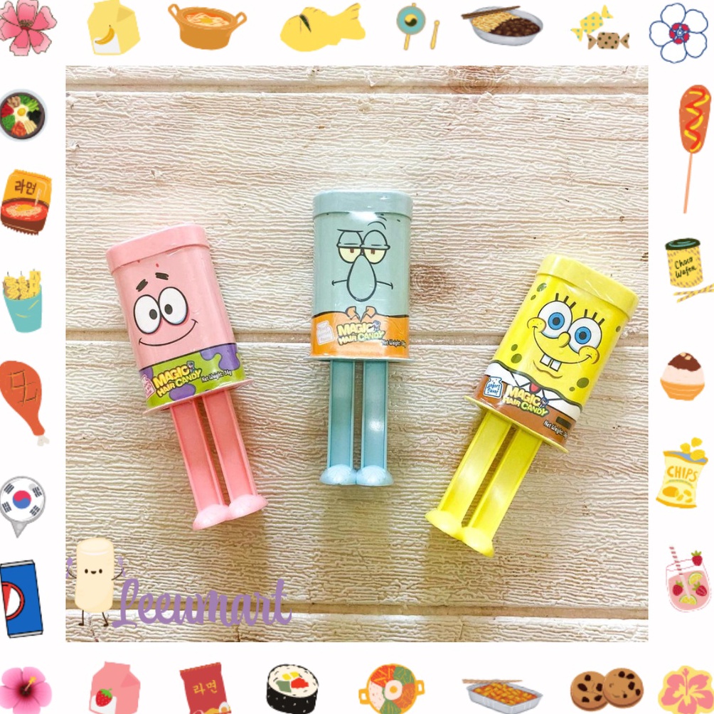 

Laris Korean Magic Hair Candy Korea Viral Squidward Spongebob Candy Magic Hair Candy Viral S