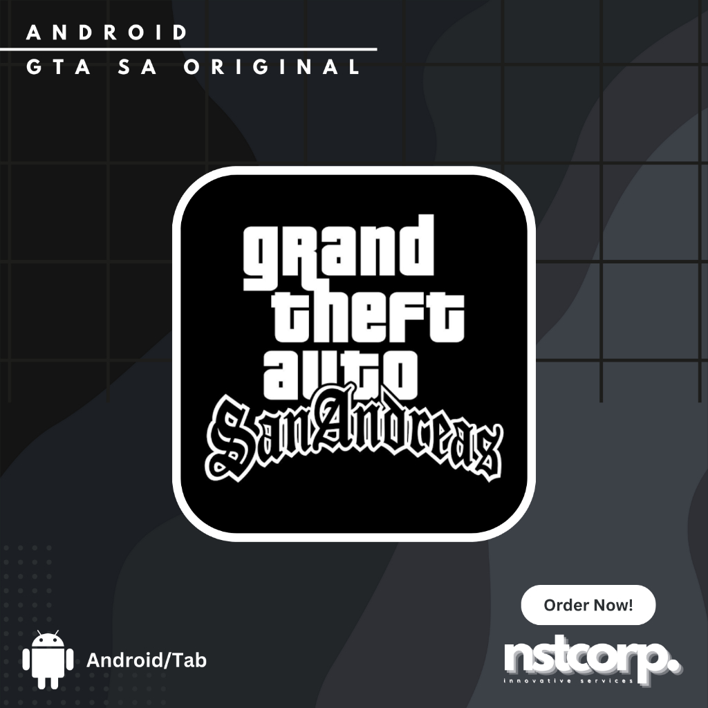 GTA SAN ANDREAS ANDROID + SAVE TAMAT - ORIGINAL