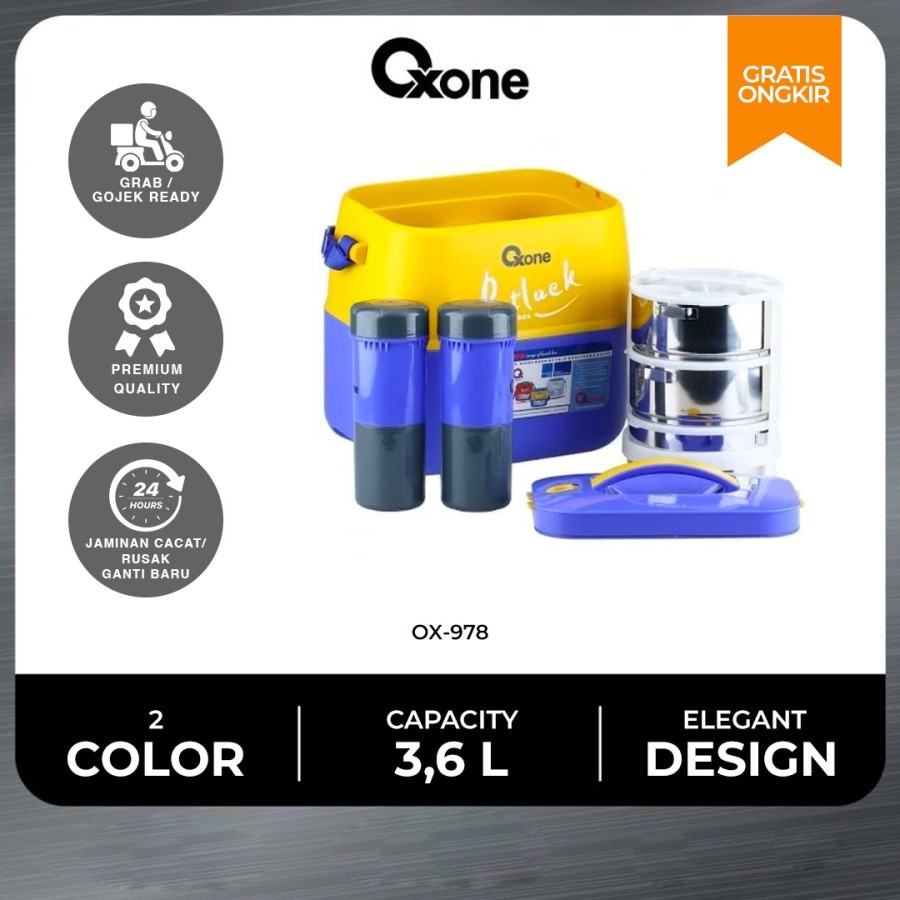 Oxone OX-978 OX978 Potluck Lunch Box Set