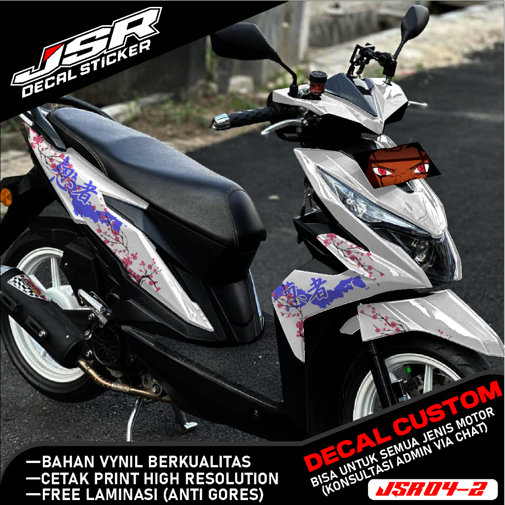 COD Decal Sticker Beat Esp Full Body Dekal beat, Variasi  Stiker Beat Esp, Stiker FUll Blok Beat Esp