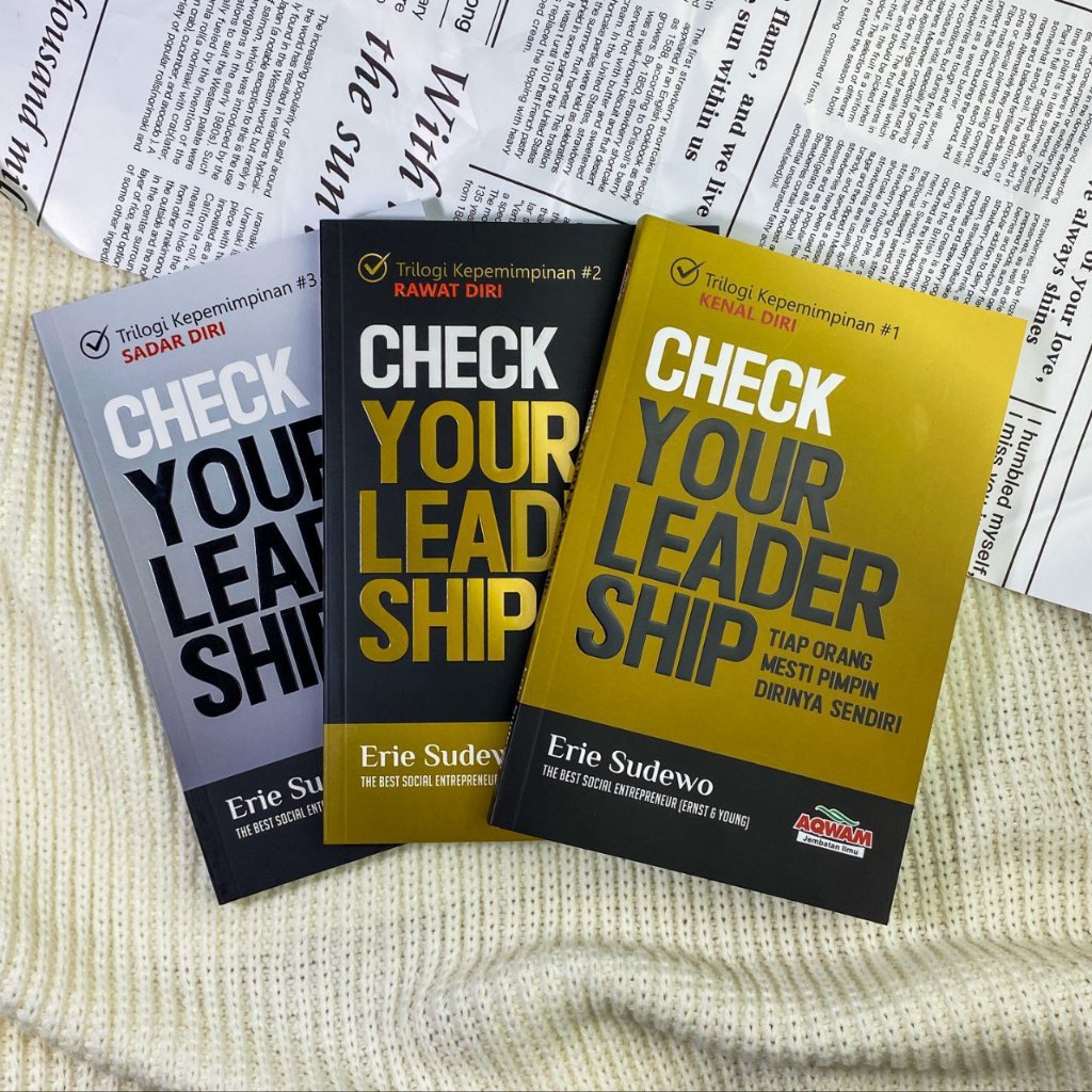 

1SET 3 BUKU = CHECK YOUR LEADERSHIP - Tiap Orang Mesti Pimpin Dirinya Sendiri - Aqwam - IDG