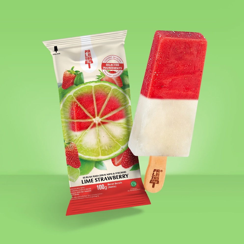 

PROMO ALE Es Krim Paletas Wey Fruity Lime Strawberry