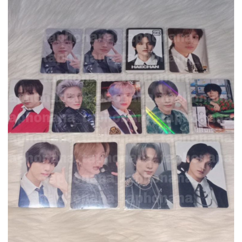 WTS PHOTOCARD PC HAECHAN KOREK YZY CANDY MAKESTAR JENO ALLUCARD INTERASIA ISTJ