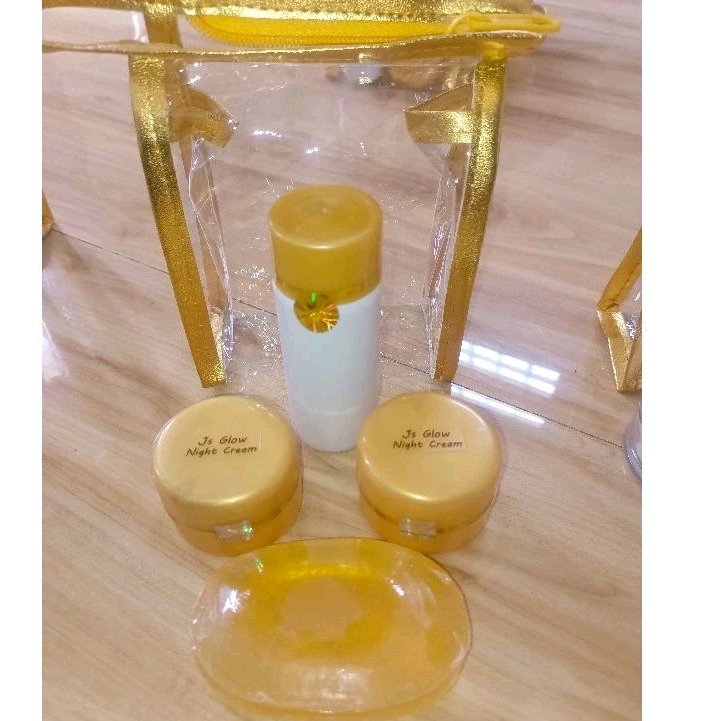 skincare JS glowing PAKET MINI/pemula