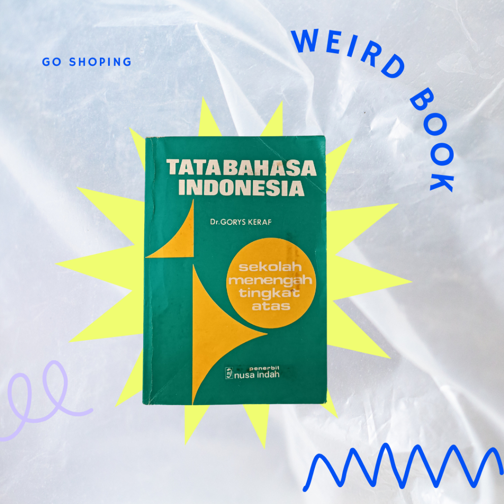 Buku Tata Bahasa Indonesia Oleh Dr. Gorys Keraf