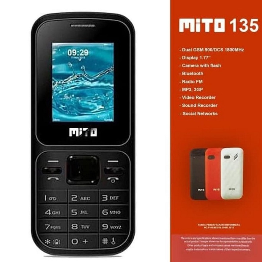 Seller Hp Mito 135 Promo Murah Cuci Gudang BUKAN SMARTPHONE BUKAN ANDROID FBK