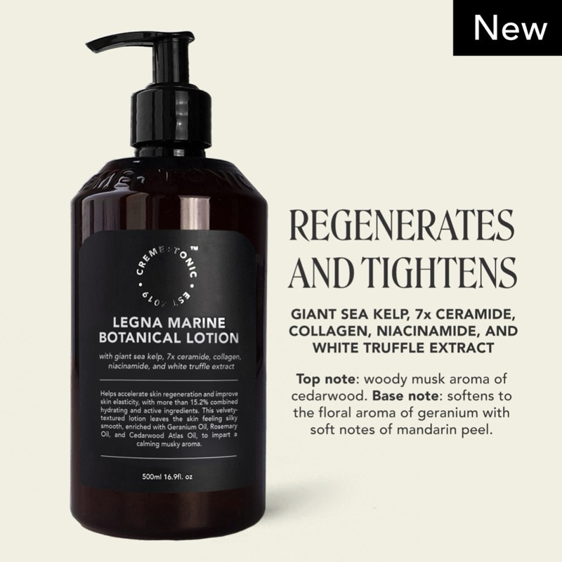 CREME AND TONIC Legna Marine Botanical Body Lotion 500 ML