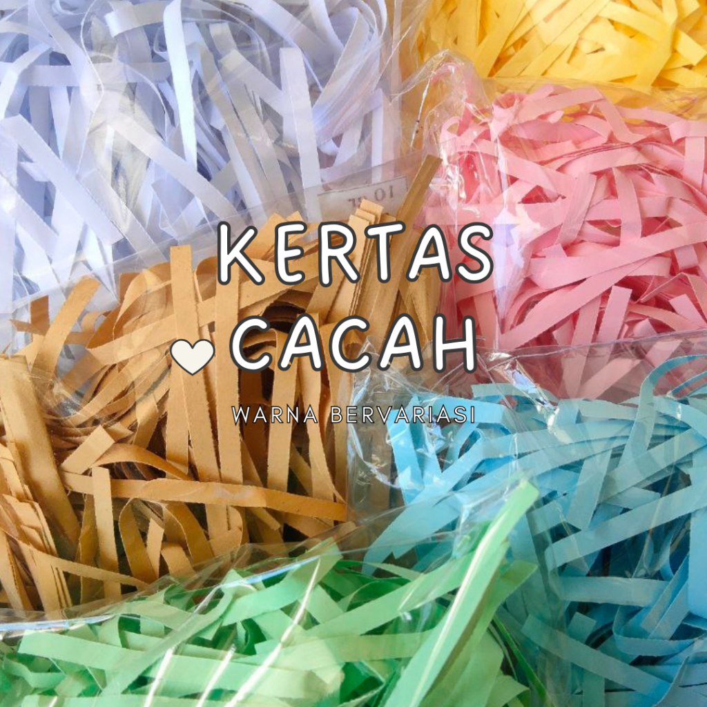 

KERTAS CACAH/SHREDDER PAPER/KERTAS SERUT/KERTAS PACKING