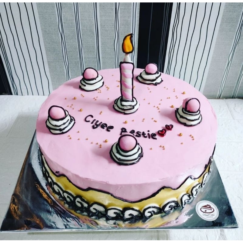 

COMIC CAKE / KUE ULANG TAHUN /BISA COSTUM / CAKE ULTAH