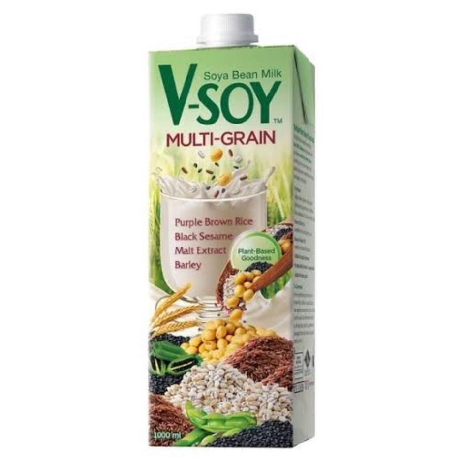

GFMG495 COD NEWPRODUCT Vsoy Susu Kedelai Multi Grain 1ltr Vsoy Soya GosendGrab
