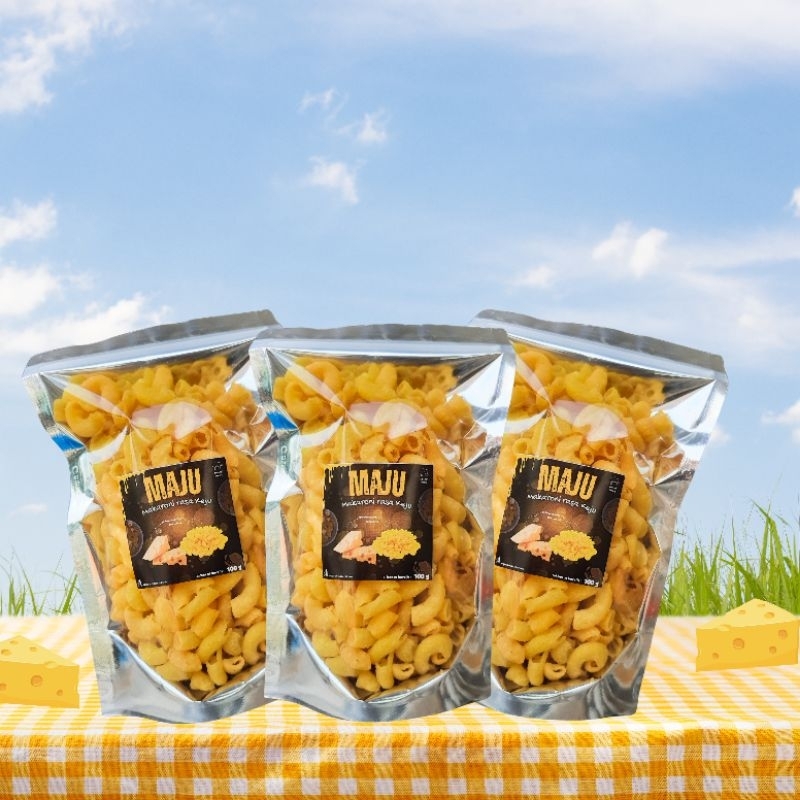 

Makaroni Renyah Aneka Rasa - Rasa Keju Berat 100 Gr