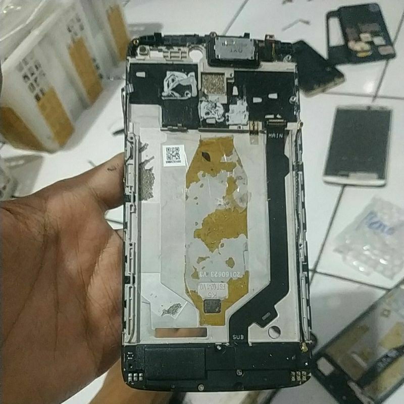 FRAME+FLEKSIBEL BOARD CAS BEKAS LENOVO K4 NOTE