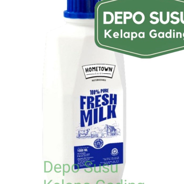 

MJSQ192 Stok terbaru Susu Hometown 1L 2L 3L Premium Fresh Milk Home Town Susu Sapi Murni Segar 1 2 3 liter Belgian Chocolate Coklat
