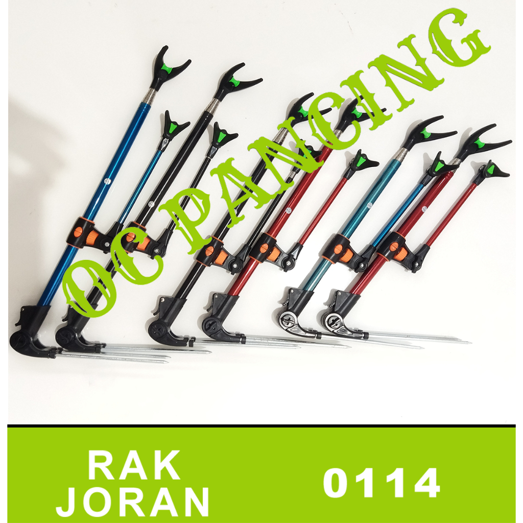 0114 Rak Joran / Bracket Tegek /Joran Pancing Adjustable Premium BARU