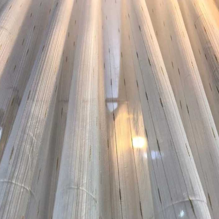 vitrase gorden Daleman motif Bintik gold & Silver