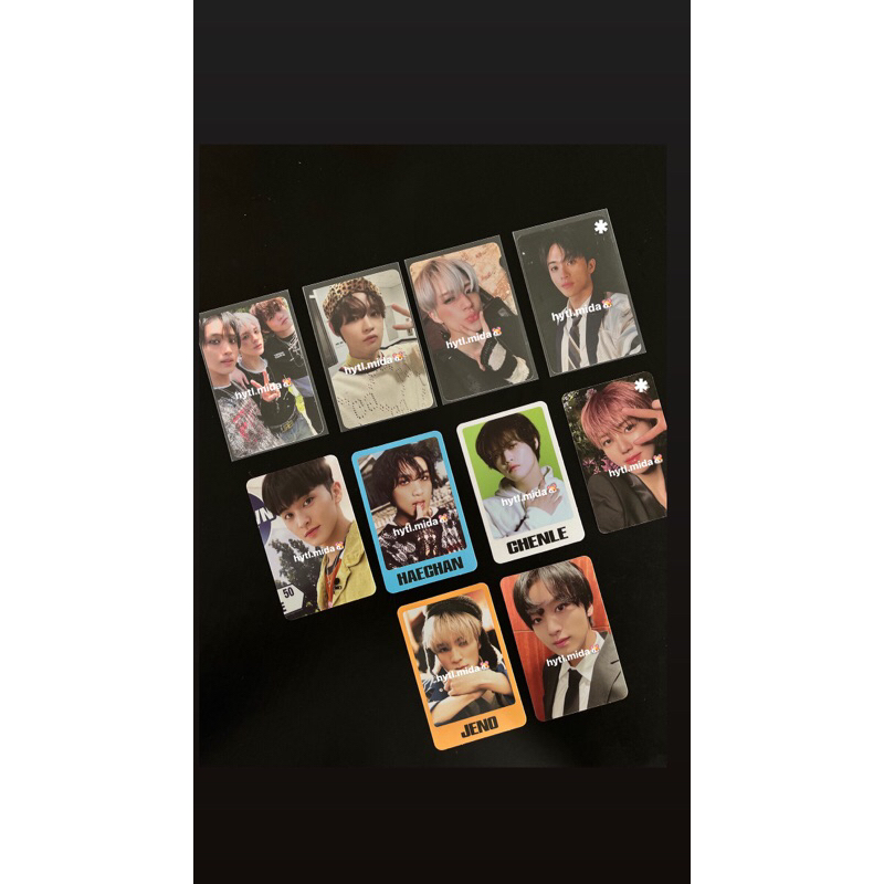 PC MARK JENO HAECHAN JAEMIN CHENLE ISTJ TRADING CARD ISTJ