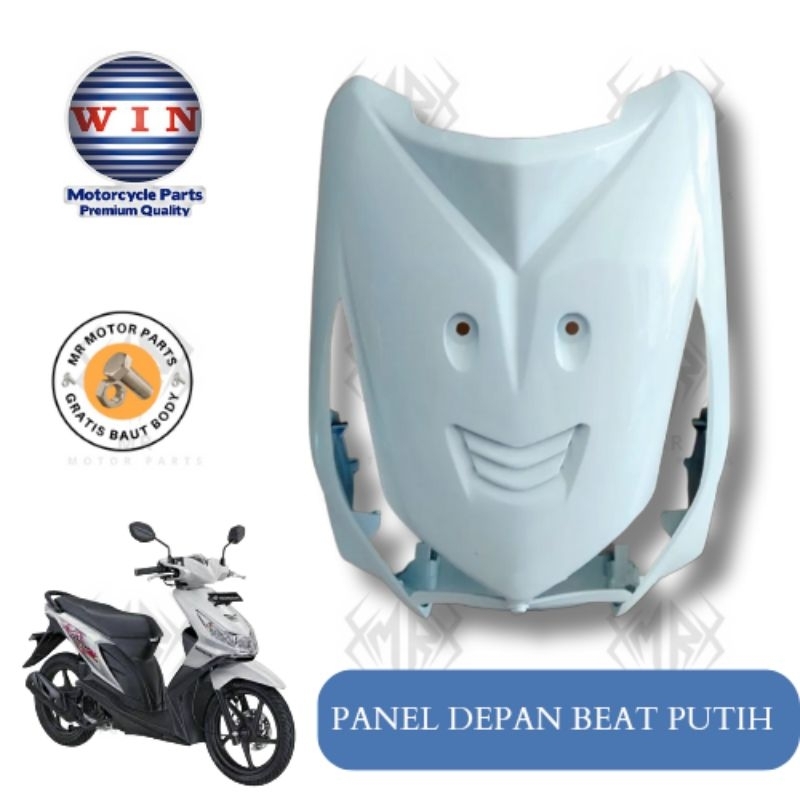 panel tebeng cover kedok lampu depan Honda beat karbu 2010 2011 2012