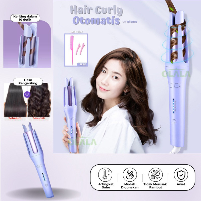 Automatic Curler 32mm Korean Curler‼️Ready Jogja Instant Langsung Kirim‼️