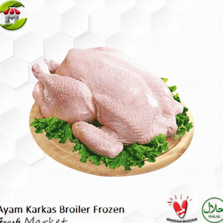 

HYLR8453 Dijamin Ori Ayam Karkas Broiler Ayam Potong Utuh 51 Kg