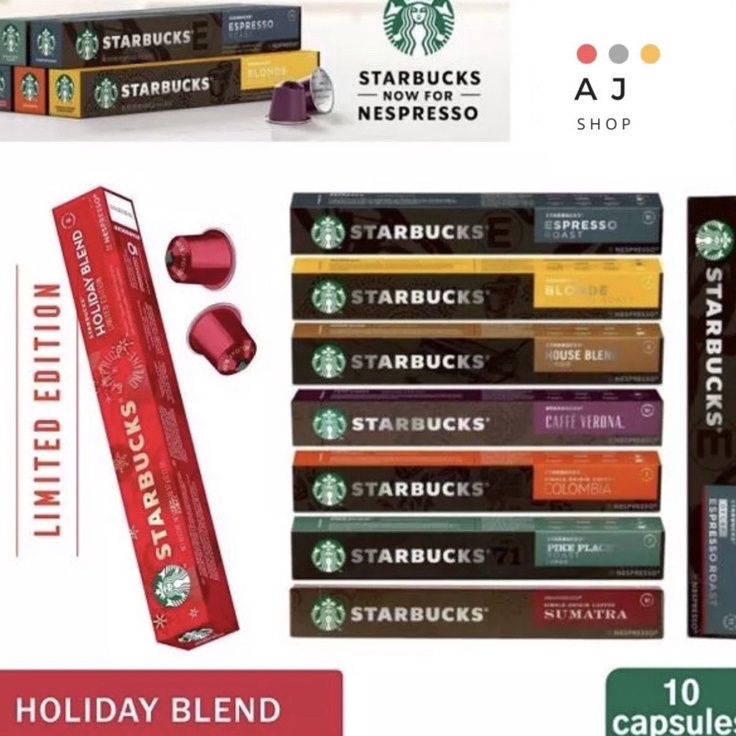 

KVGD4679 Free Ongkir Nespresso Starbucks Coffee Capsule ORIGINAL