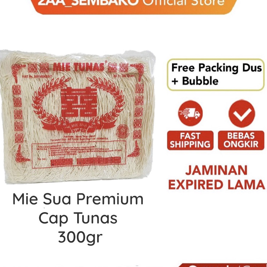 

VKDQ7391 STOK SIAP COD Misua Miesua Super Mie Sua Bagan Halus Cap Tunas Sanghi