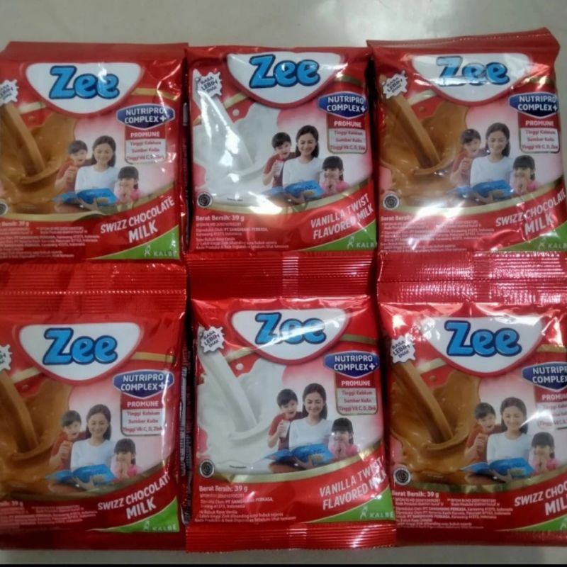 

Zee Susu Zee Renceng Sachet 10pcs Cokelat Vanila