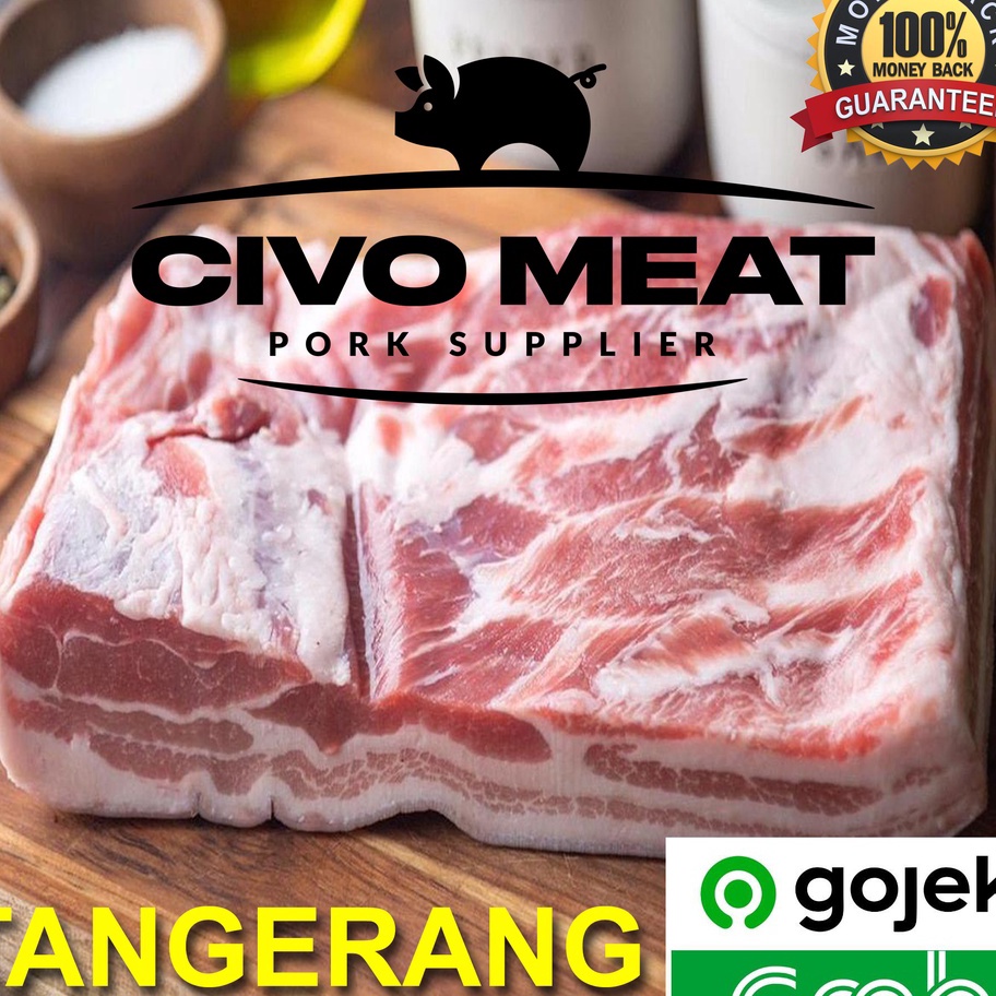 

MCQT6373 KODE 77 Jual Daging Babi Samcan Kulit Pork Belly 1kg