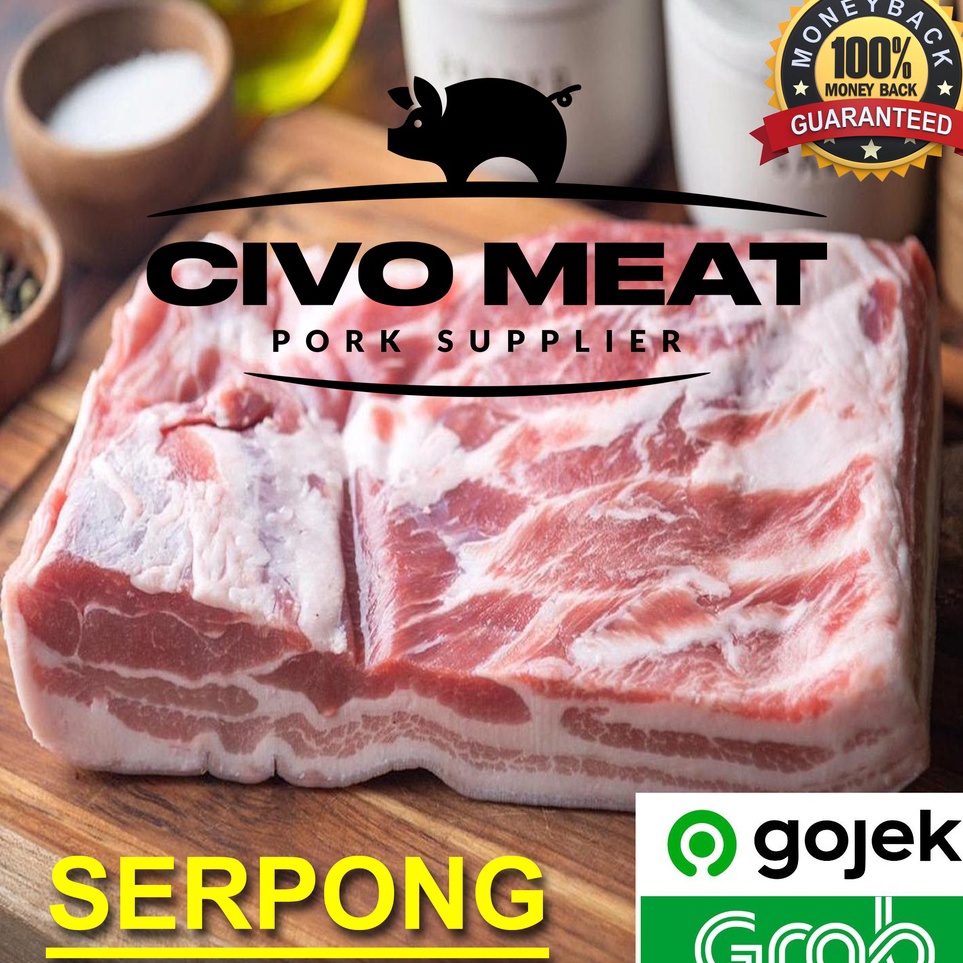 

LWPX1486 PROMO SALE Samcan Babi Pork Belly mentah 1kg