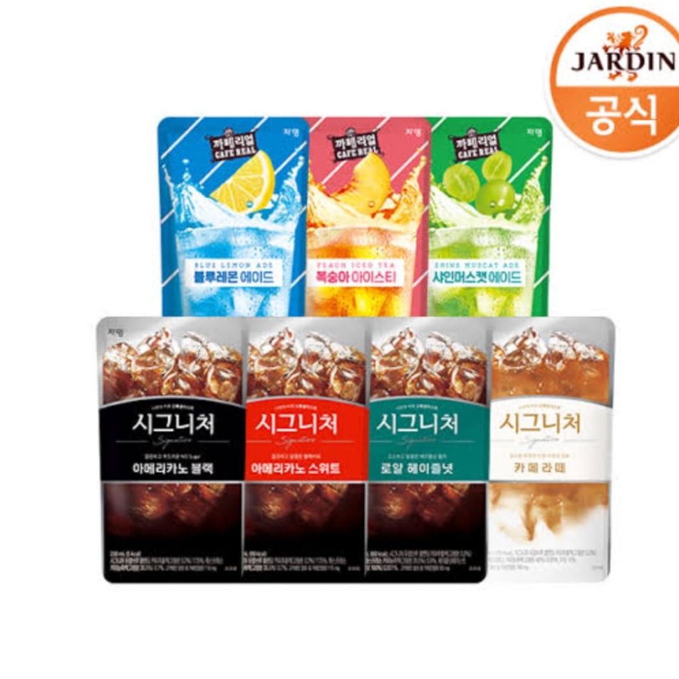 

TSJK9344 Dijamin Ori JARDIN Signature Korean Americano Coffee PouchJARDIN Signature Korean Drink Import Pouch 23ml