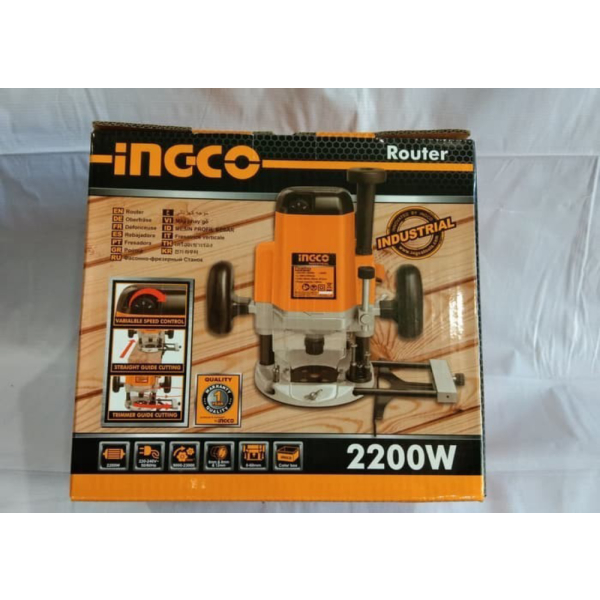 MESIN PROFIL TRIMMER BESAR ROUTER AS 1/2 12mm INGCO RT22001 Berkualitas