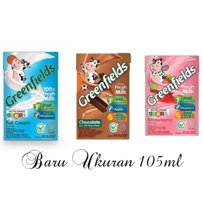 

MYFT35 Stok terbaru Susu Greenfields UHT 15ml x 4pcs