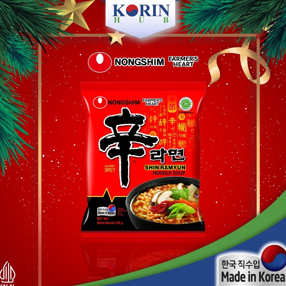 

YMKS2473 Penjualan TerbaikCOD Nongshim Shin Ramyun 12g Made in Korea