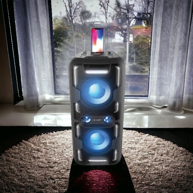 Speaker Aktif Sharp PS 930 / PS930 Bluetooth 8 inch x 2