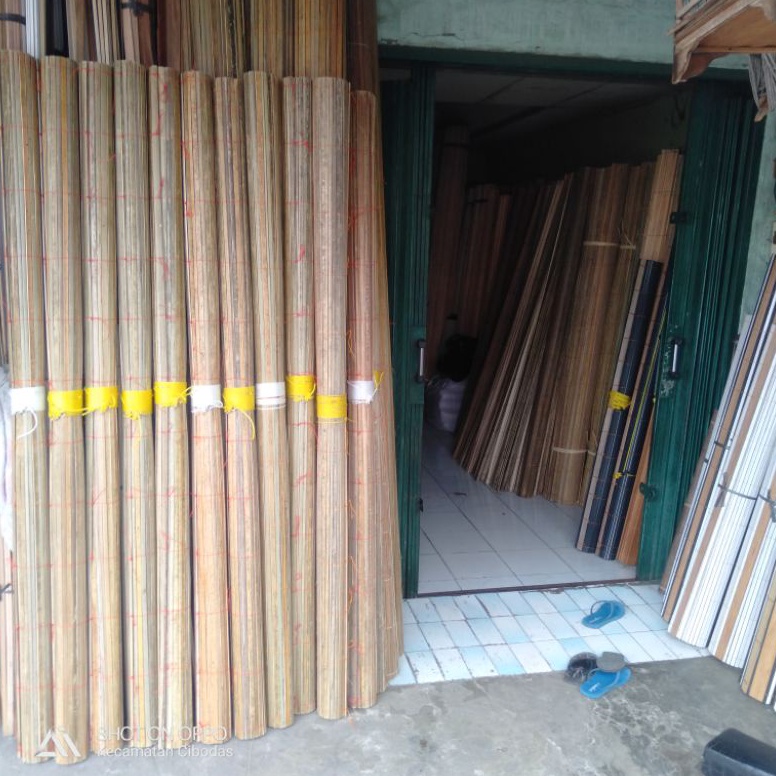 Grosir KREY TIRAI BAMBU SAWIT OUTDOOR 2 x 2 METER  TALI KEREKAN LG