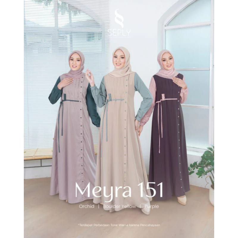 Baju Gamis Seply Meyra 151 Ori