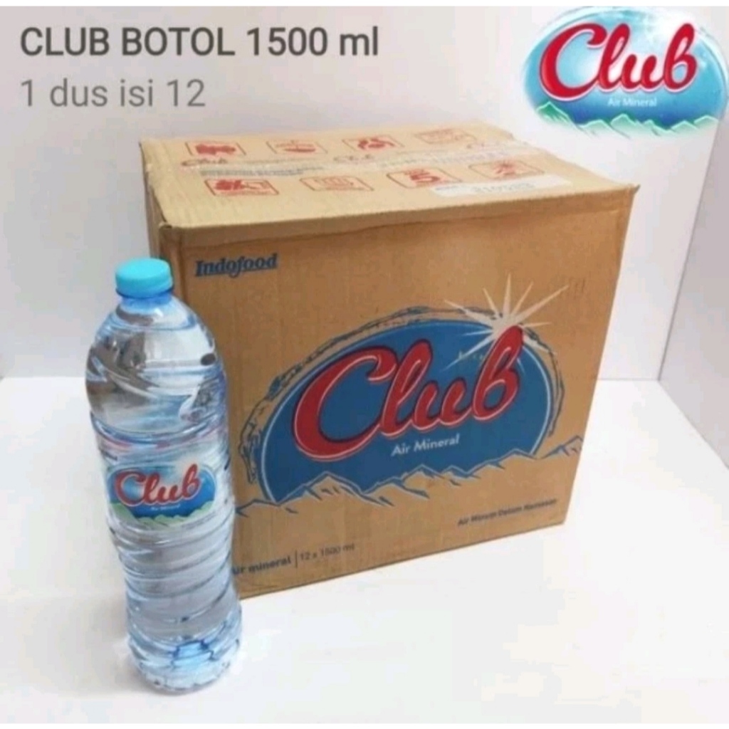 

Club' Air mineral 1500ml (1,5ltr) 1 Dus (12pc)