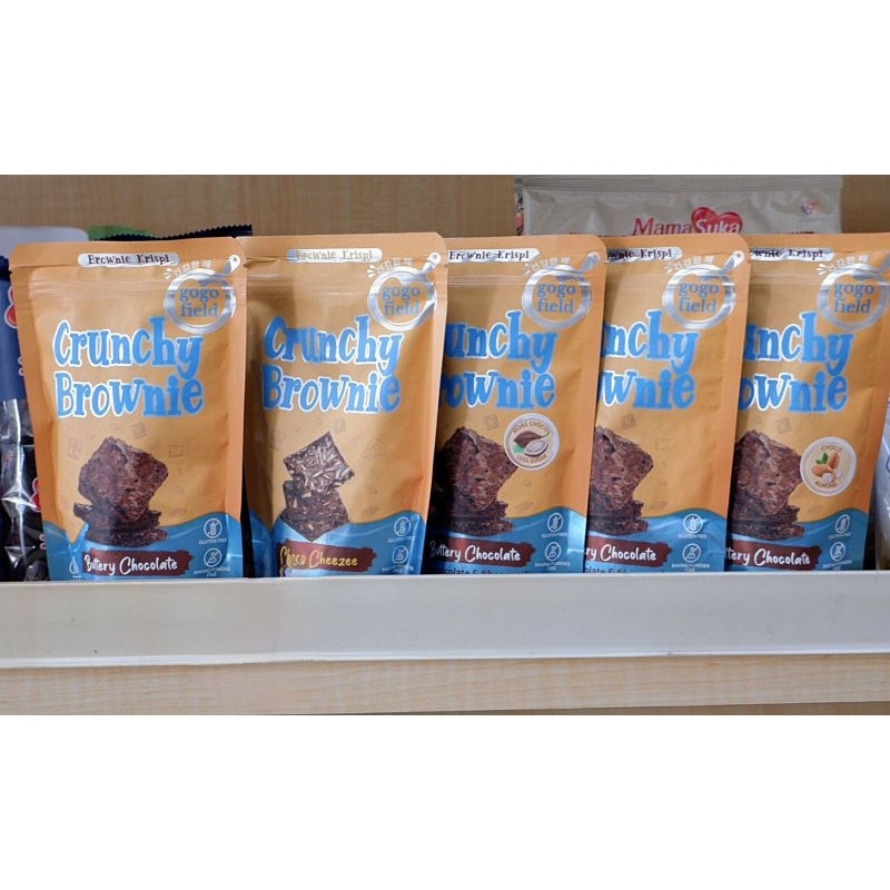 

Gogofield Crunchy Brownie l Brownies Krispi 50gr