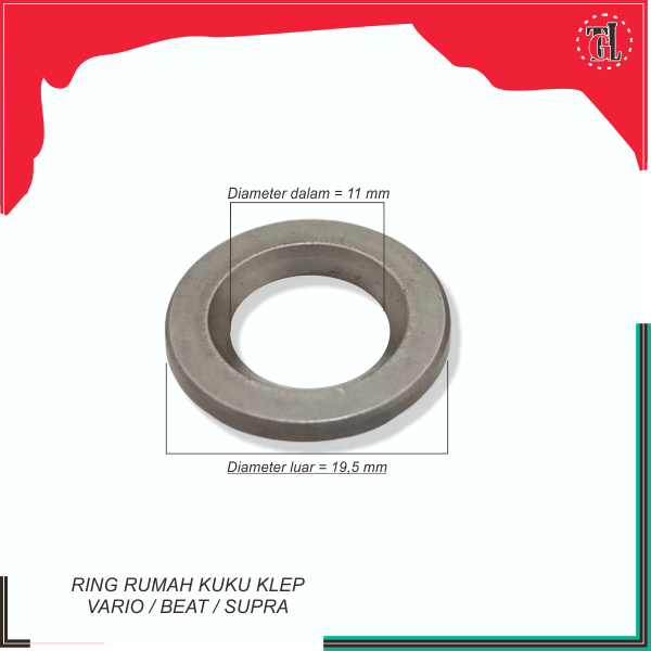 Ring Tatakan Per Klep Vario / Beat / Supra
