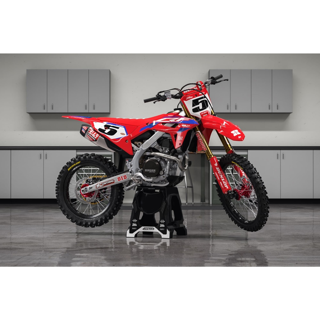 DECAL CRF 450 2021 2022 HRV  STIKER STICKER HONDA CRF 450
